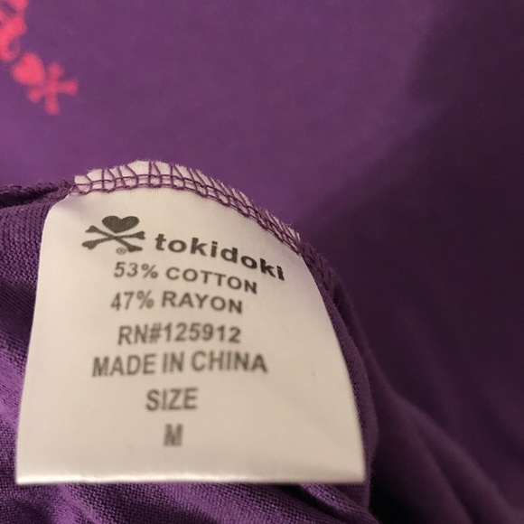 Tokidoki Purple Shirt Rocker - Picture 3 of 3